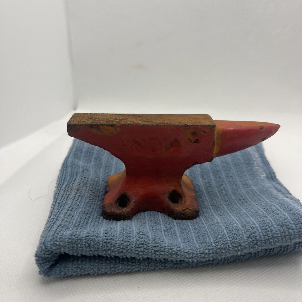Small Mini Vintage Jeweler Gunsmith Blacksmith Anvil Paperweight 16 oz. India